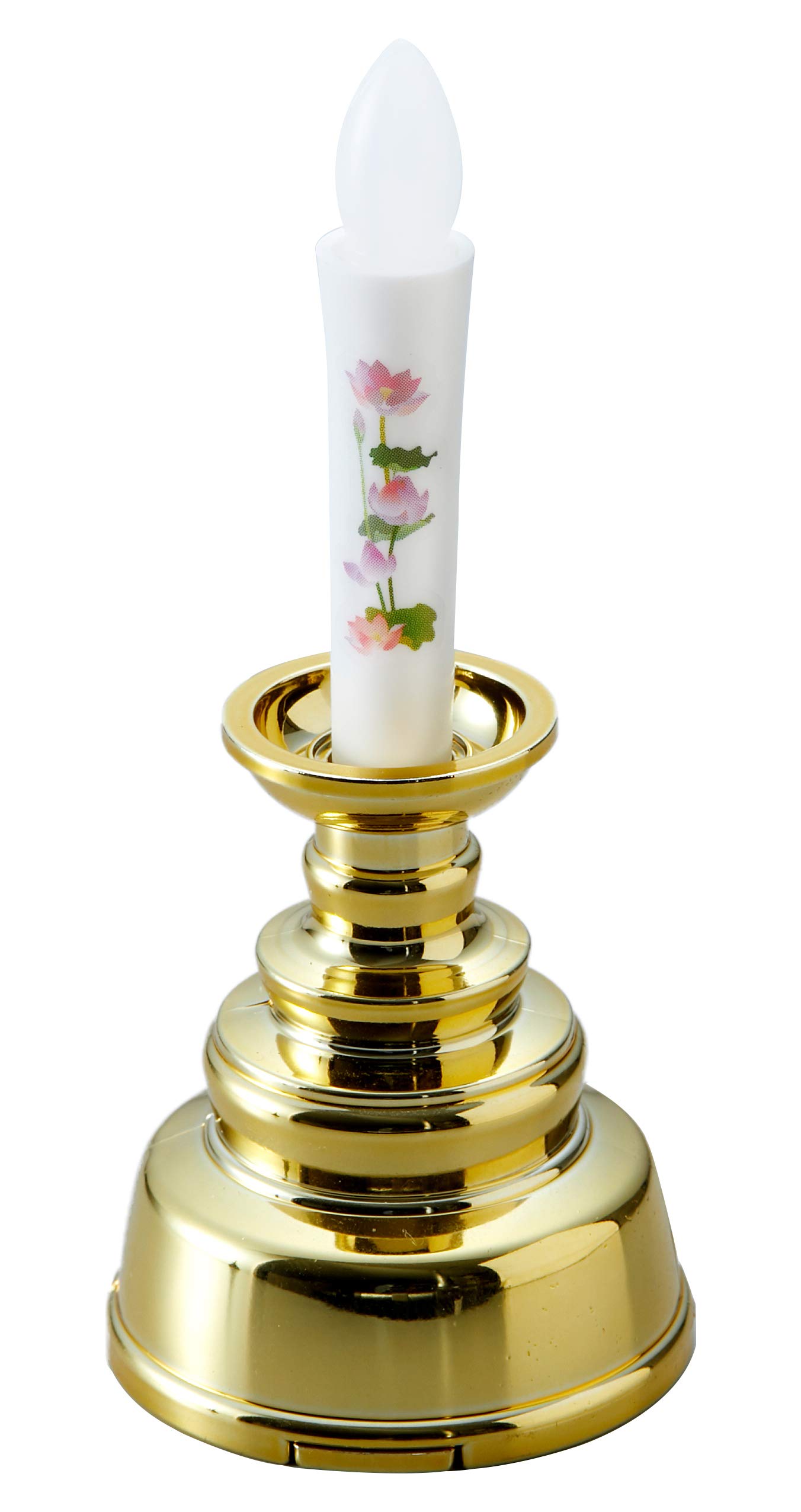 

Asahi Denki Kasei Gold Safe Illustrated Candle Mini (without votive candles), Made in Japan, ARO-5210N