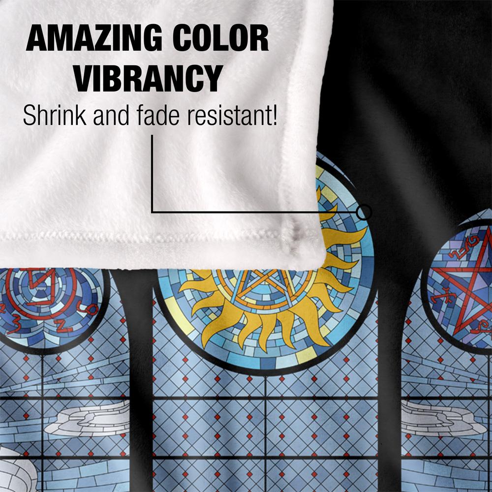 Supernatural Stained Glass Blanket