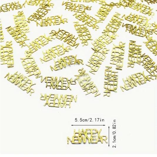 WTEMPO 200PCS Creative Festivals Party Decorative Paper Scraps DIY Holiday Celebration Confetti Perfect for Birthday Wedding and More!