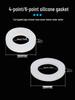 1-Inch Silicone Rubber Sealing Ring Gasket for Shower Hose and Water Pipe Washer