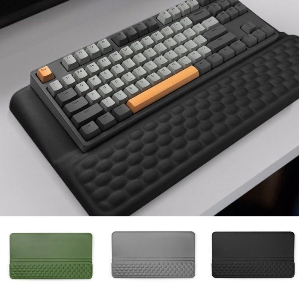 Non-Slip Wrist Rest Tilted Keyboard Riser Ergonomic Computer Keyboard Stand Typing Work
