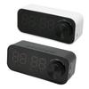 Bluetooth-Lautsprecher Wecker Radio Digitales LED-Display Subwoofer Mini Spiegel Bluetooth-Lautsprecher Alar
