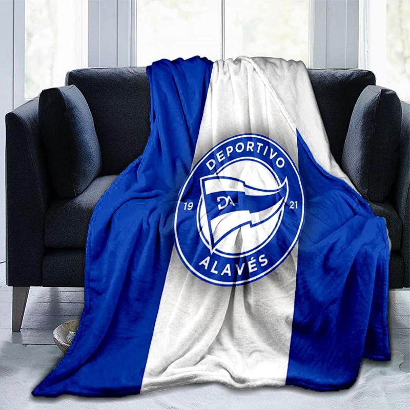 Deportivo FC Printed Throws Blanket Soft Flannel Blankets for Couch Bed Gifts for Men Women Picnic blanket Christmas gifts