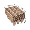 12/24 Grids Cell Nursery Pots for Seedling Starter Tray Biodegradable Pulp Seedling Cup Garden Plant Seedling Germination Tool