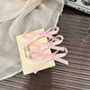 3pcs/set Girls' Sweet Bowknot Hair Clips Baby Lovely Hairpins Ribbon Bow Headwear Sweet Cute Grab Clips Barrettes