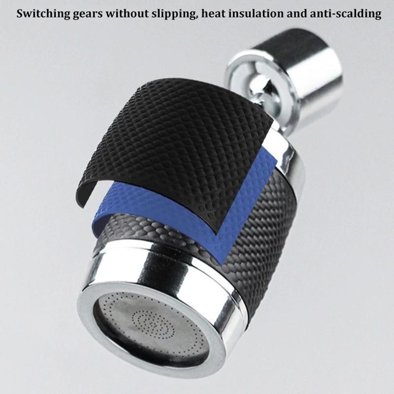 3 Modes Kitchen Filter Faucet Extender 360° Rotation Pressurized Water Saver Home Anti-Splash Shower Sprayer Universal Faucet