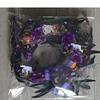 Halloween   Wooden Sign Wreath Window Door Hanging Festival Simulation Horror Doll Mesh Vine Ring Decoration