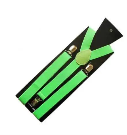 1 Pcs Fashion Women Men Unisex Clip On Braces Elastic Slim Suspender Y Back Suspenders Male Pants