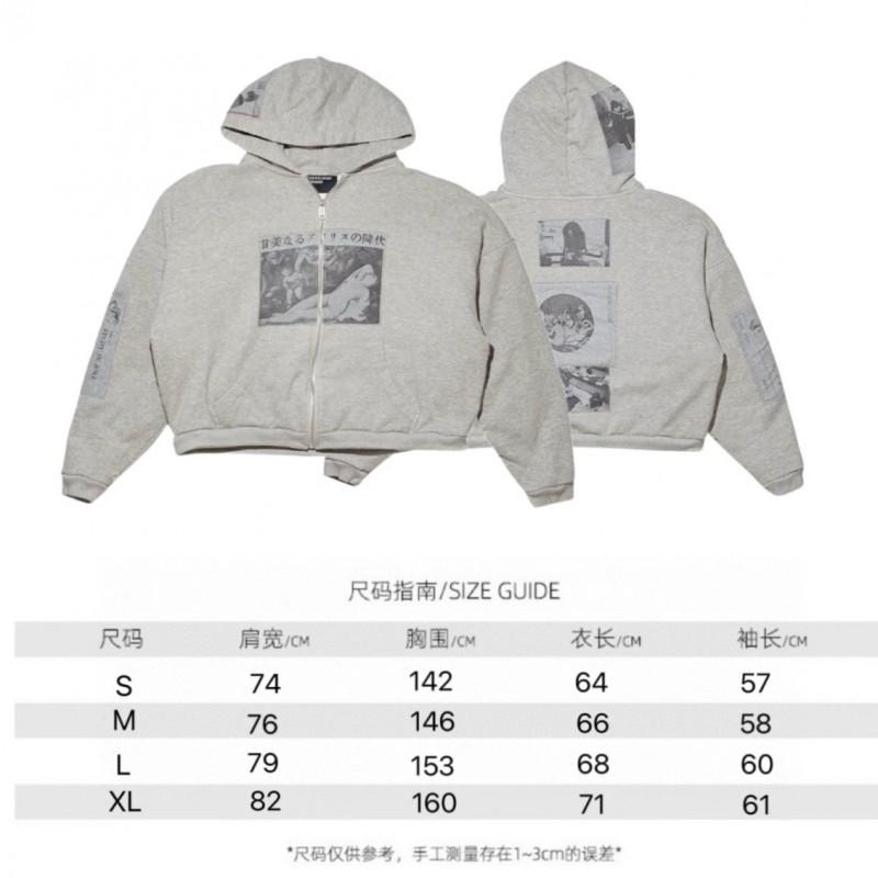 Oversized Unisex Hooded Sweatshirt With Distressed Washed Letter Print Cotton Blend Casual Top Teens Adults