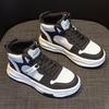High-top shoes women's autumn and winter new versatile Internet celebrities thick-soled velvet warm dissolving bottom casual sports white shoes