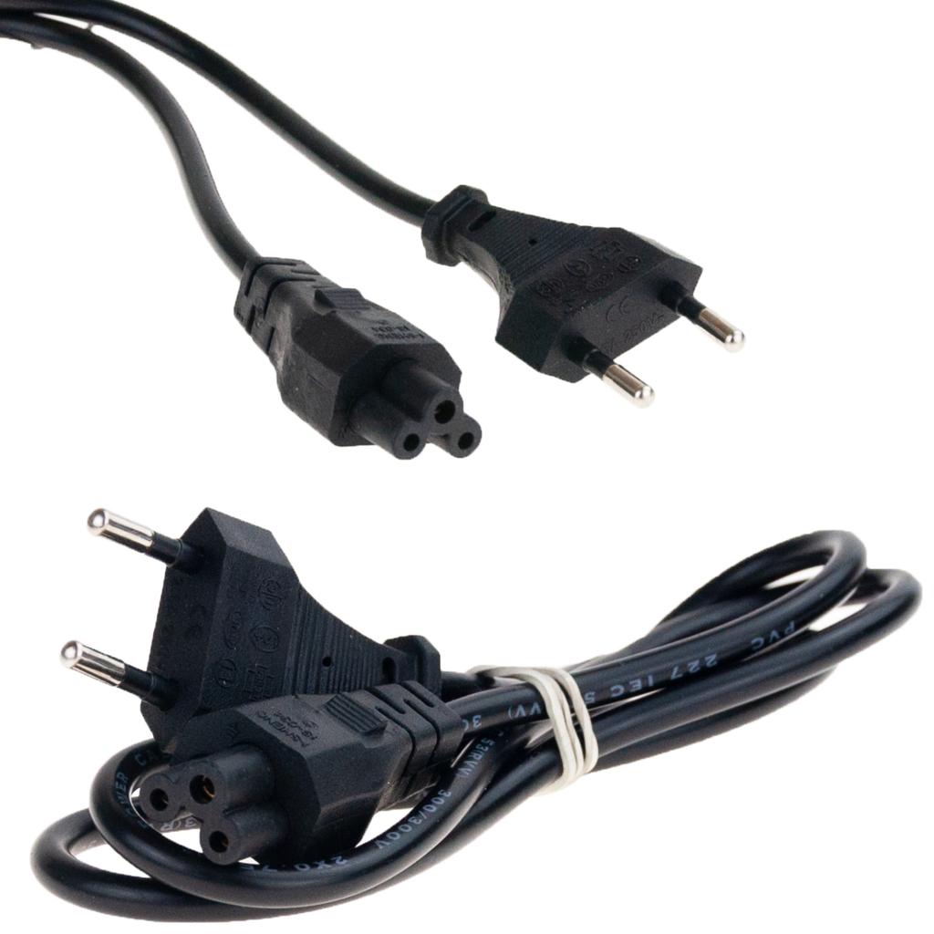 PK2 LAPTOP POWER CORD CLOVERLEAF CABLE