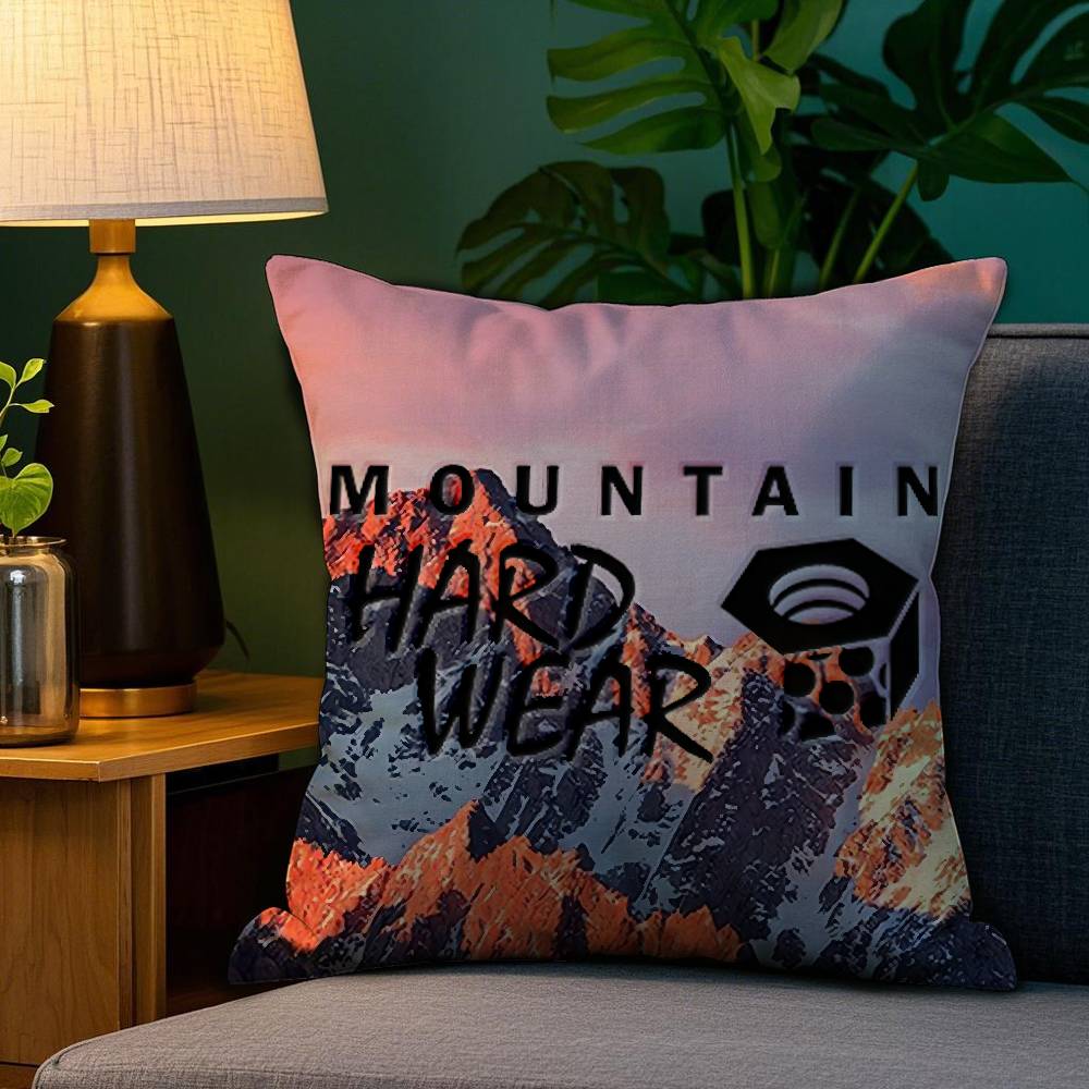 Kwaii M-Mountain H-HardwearS Аниме Наволочка Наволочка от пылевых клещей Невидимая молния шелковистый короткий плюш Чехол на диванную подушку 12x12Inch