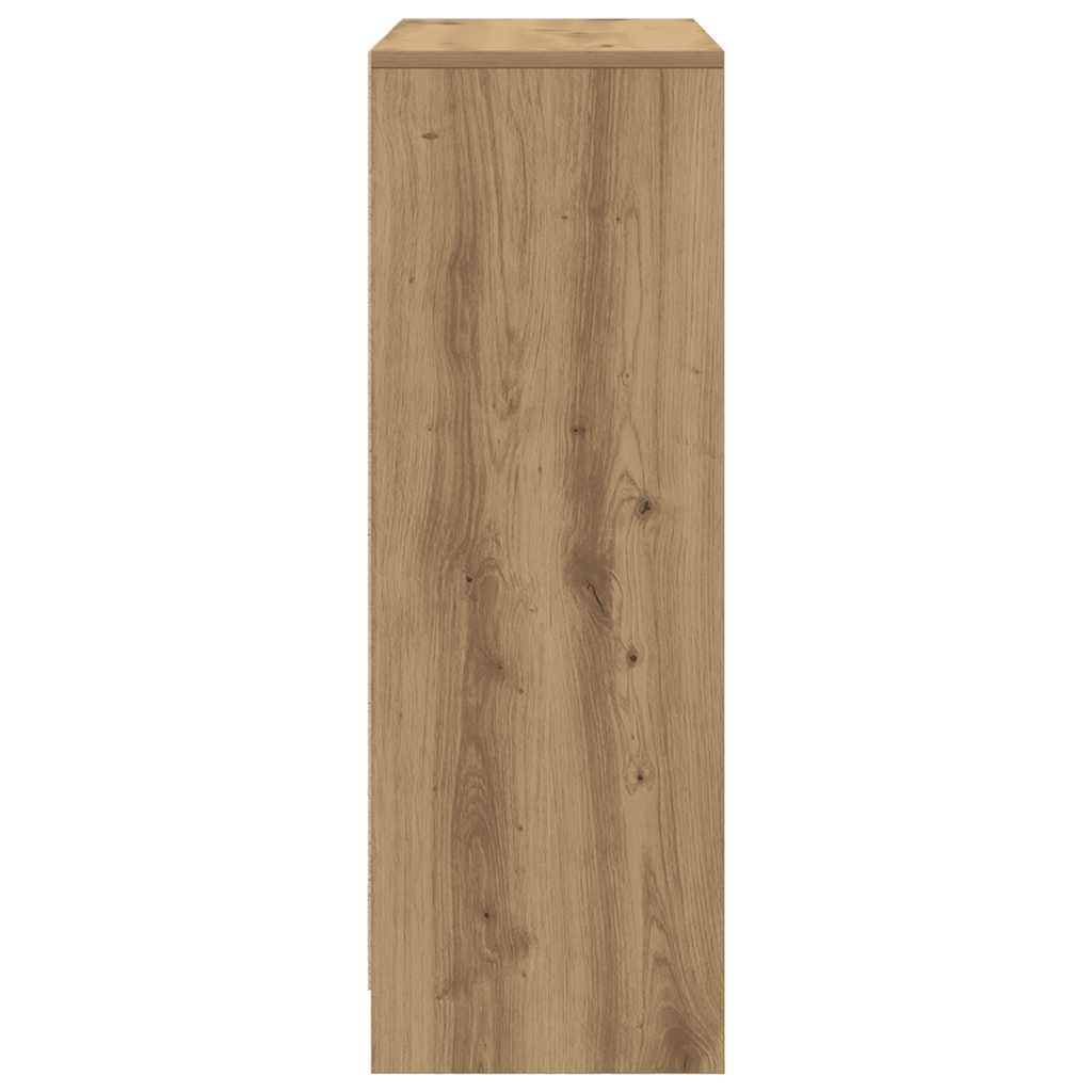 Sideboard with Drawers and Doors Artisan Oak 73 x 31 x 90 cm