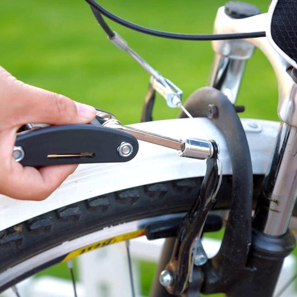 Bicycle Extension Rod Tool Screwdriver Nut Tire Repair Hex Wrench Key Repair Tools Kit