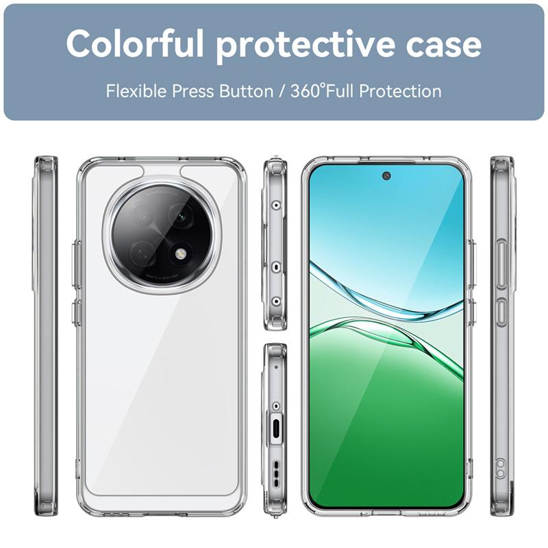 For OPPO A5 Pro Case For OPPO A5 Pro Cover Funda Shockproof Clear PC + TPU Silicone Protector Phone Back Cover For OPPO A5 Pro
