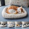 Plush Breathing Animal with Mat Simulation Furry for Doll Kids Boys Girls Childern Birthday Festival Gift Cute Present