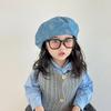 Korean Octagonal Hat Vintage Newsboy Cap Fashion Children's Beret  Boys Girls