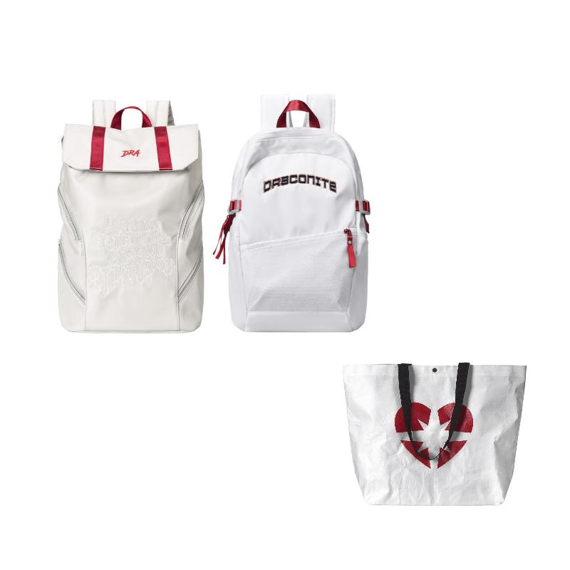 DRACONITE Polyester Backpack Regular Unisex Gray DRA1026