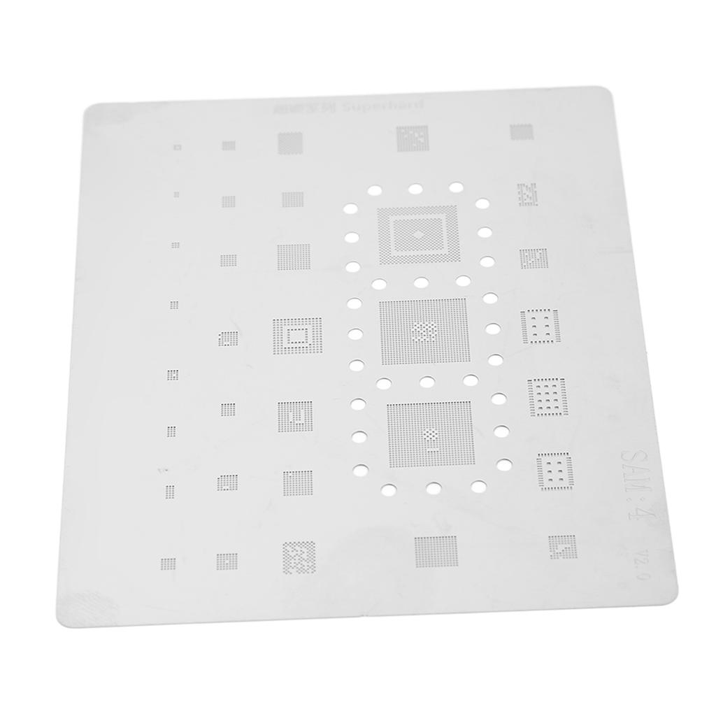 Phone CPU BGA Reballing Stencil Reball Rework Template Screen for Samsung A520 A310 S5mini