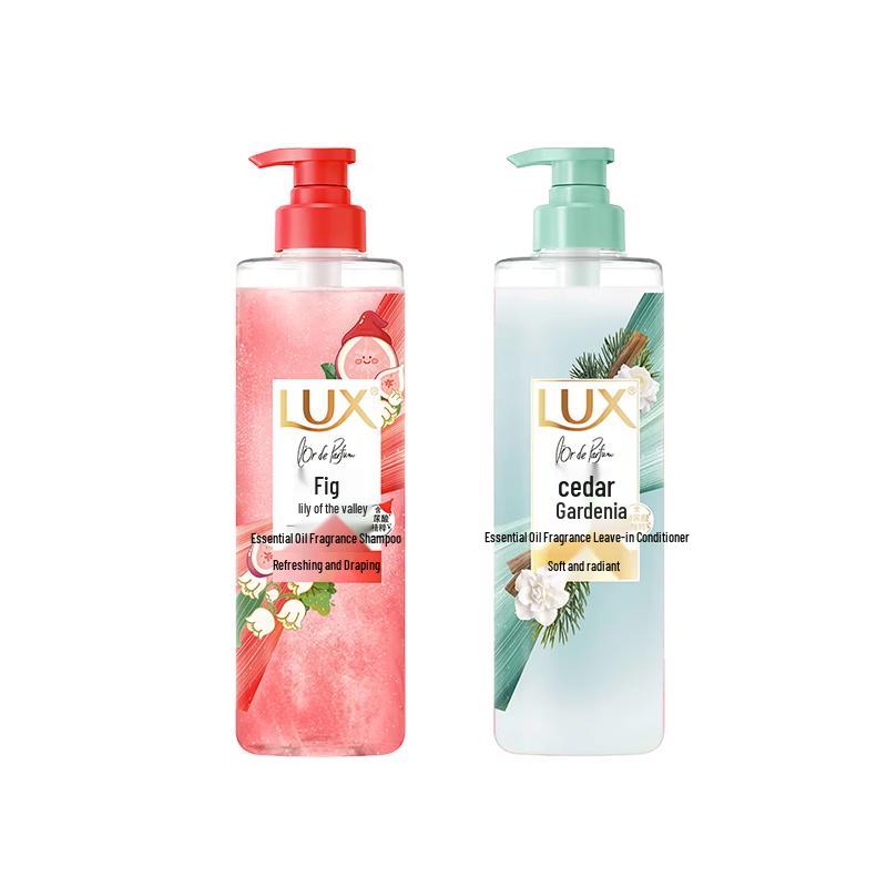 LUX Cedar Gardenia Conditioner & Fig Lily Shampoo Set