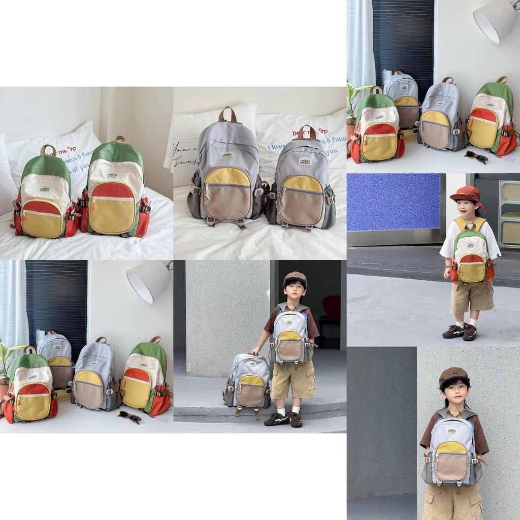 Kids School Backpack With Nylon Material And Padded Shoulder Straps For Preschool Children