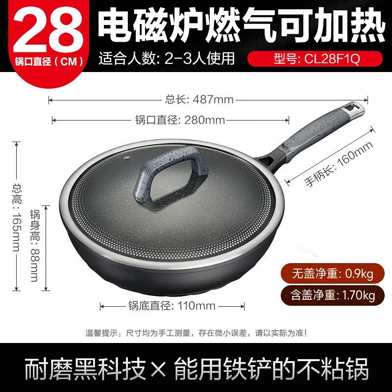 Aishida Magic Stone Titanium Non-Stick Wok