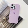 Candy Colorful Cute Love Heart Silicone Phone Case For iPhone 13 12 11 14 15 Pro Max Mini XR XS X 7 8 Plus SE 6 Soft TPU Back Cover