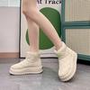 Fashion Hot Selling 2025 Winter New Women's Shoes Short Snow Boots Warm Cotton Shoes Plus Velvet Thick Soled Women's Boots Sneakers