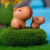 Niedliche Capybara Mini-Figur Blind Box Dekorationen Kunstharz Handwerk Spielzeug Auto Schreibtisch Ornament