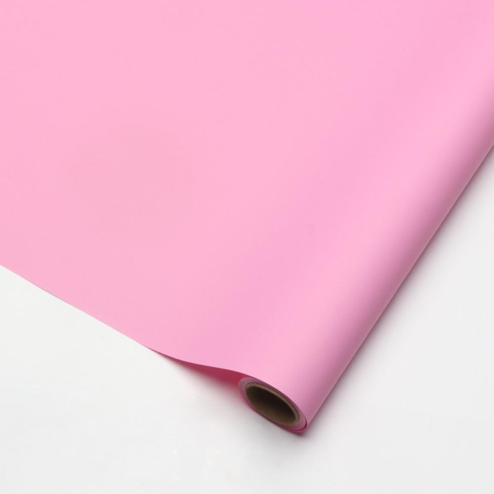 57cm*10m/Roll Flower Packaging Paper Waterproof Matte Flower Wrapping Paper Solid Color Vintage Printed