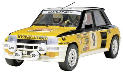Tamiya Sportwagenserie Renault 5 Sank Turbo Rallye-Spezifikation Plastikmodell 24027 1/24 Nr.27
