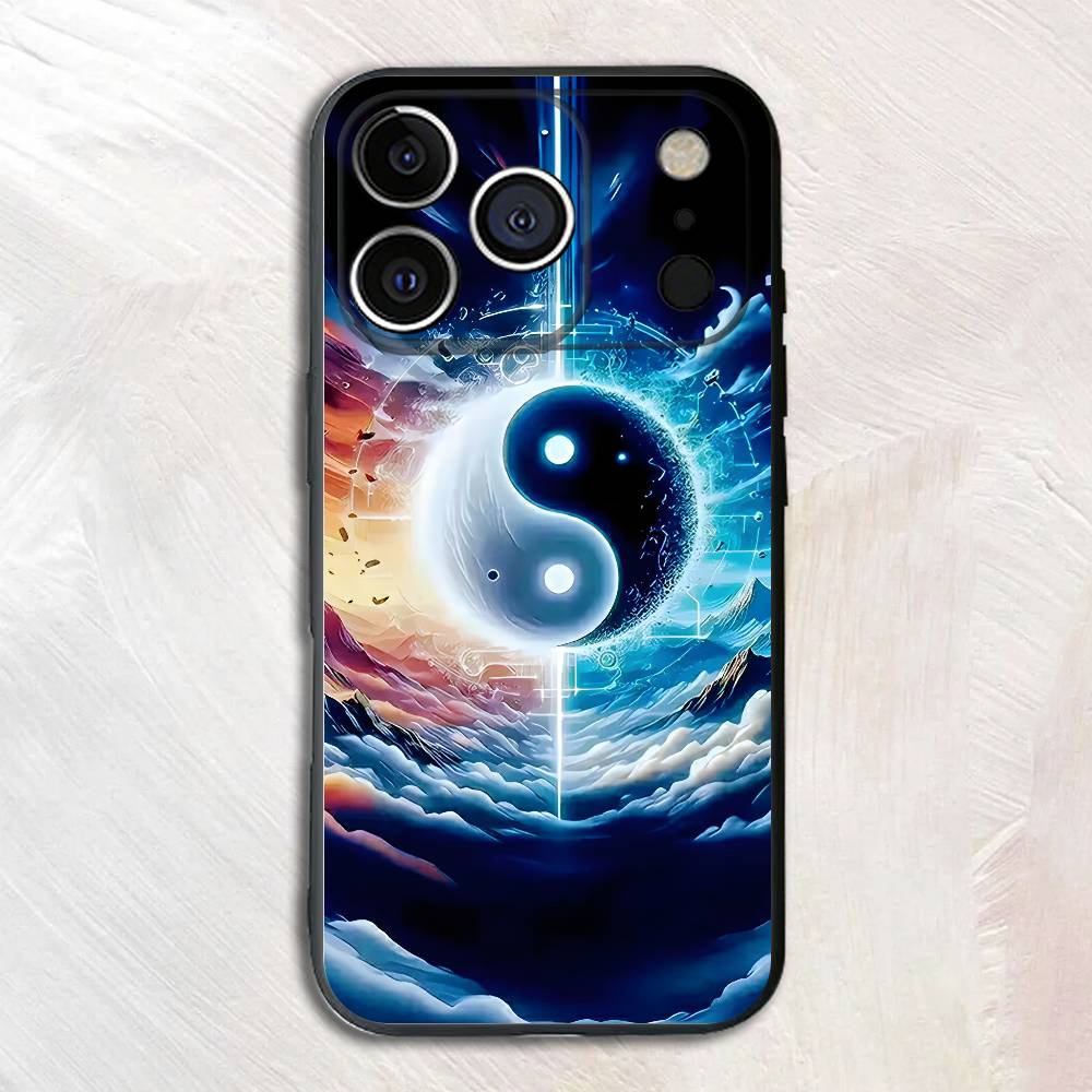 

China KungfuTaiji Silicone Phone Case For iPhone 17 16 15 14 13 12 11 X XS Plus Pro Max Shockproof Soft Cover iPhone14Plus