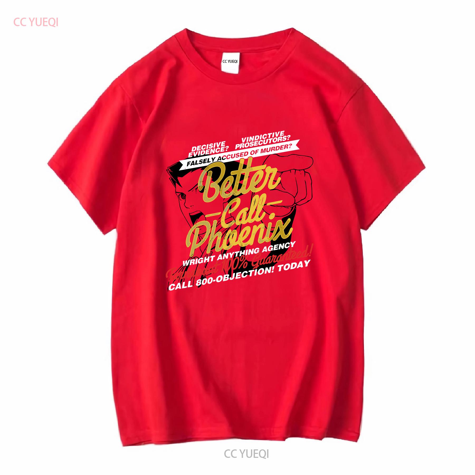 

Ace Attorney Better Call Phoenix Мужская футболка винтажная стираная Топ для повседневной носки Дышащий с принтом Удобная мода S