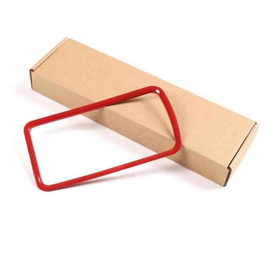 ABS Red Center Console Gear Shift Storage Box Trim For Toyota Hilux 15-21