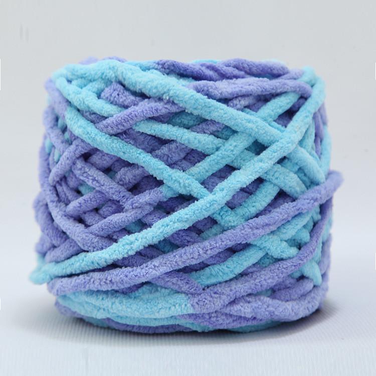 Multi Colored Single Thick Yarn Ball For Knitting Craft Projects And Home Diy Use