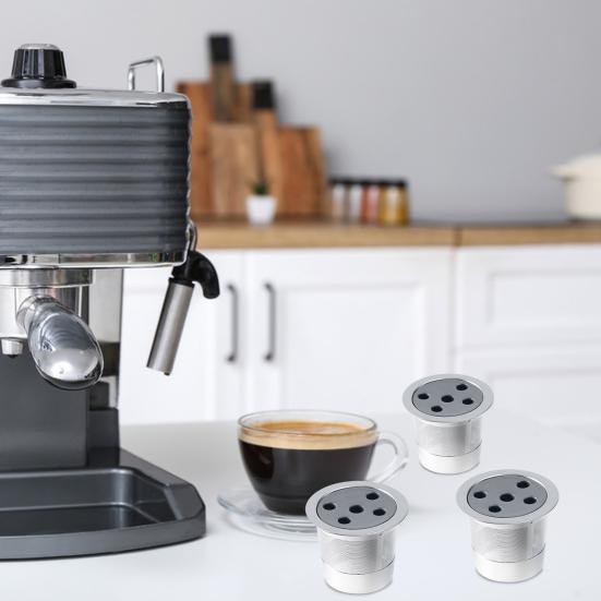 

Многоразовый кофейный фильтр Yousheng для Keurig 1.0 с 5 отверстиями, универсальный, многоразовый, фильтр K-Cup, экологически чистый, без бисфенола А, сохраняет вкус кофе, кофейный аксессуар серебряный