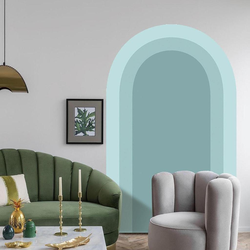 Arch Wall Decal Wallpaper Stick and Peel Dining Room Kids Indoor Party Art Modern