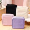 Fashion Makeup Lipstick Sanitary Napkins Case Mini Cosmetic Storage Pouch Women Corduroy Small Ins Travel Organizer Bags