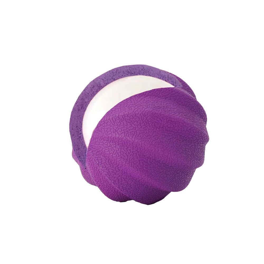 IMPHY Myofascial Release Massage Ball Spiral Ball Mini Hard Purple Stretch Calf Shoulder Lower Back Pain Relaxation [Genuine]
