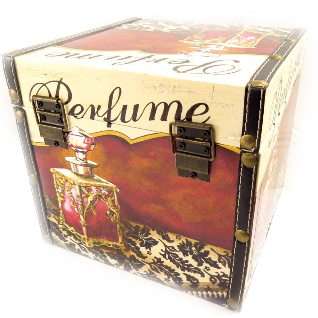 Les Trésors De Lily [L1952] - Set of 2 Trunks 'Belle Epoque' Toy Chests, Beige Brown