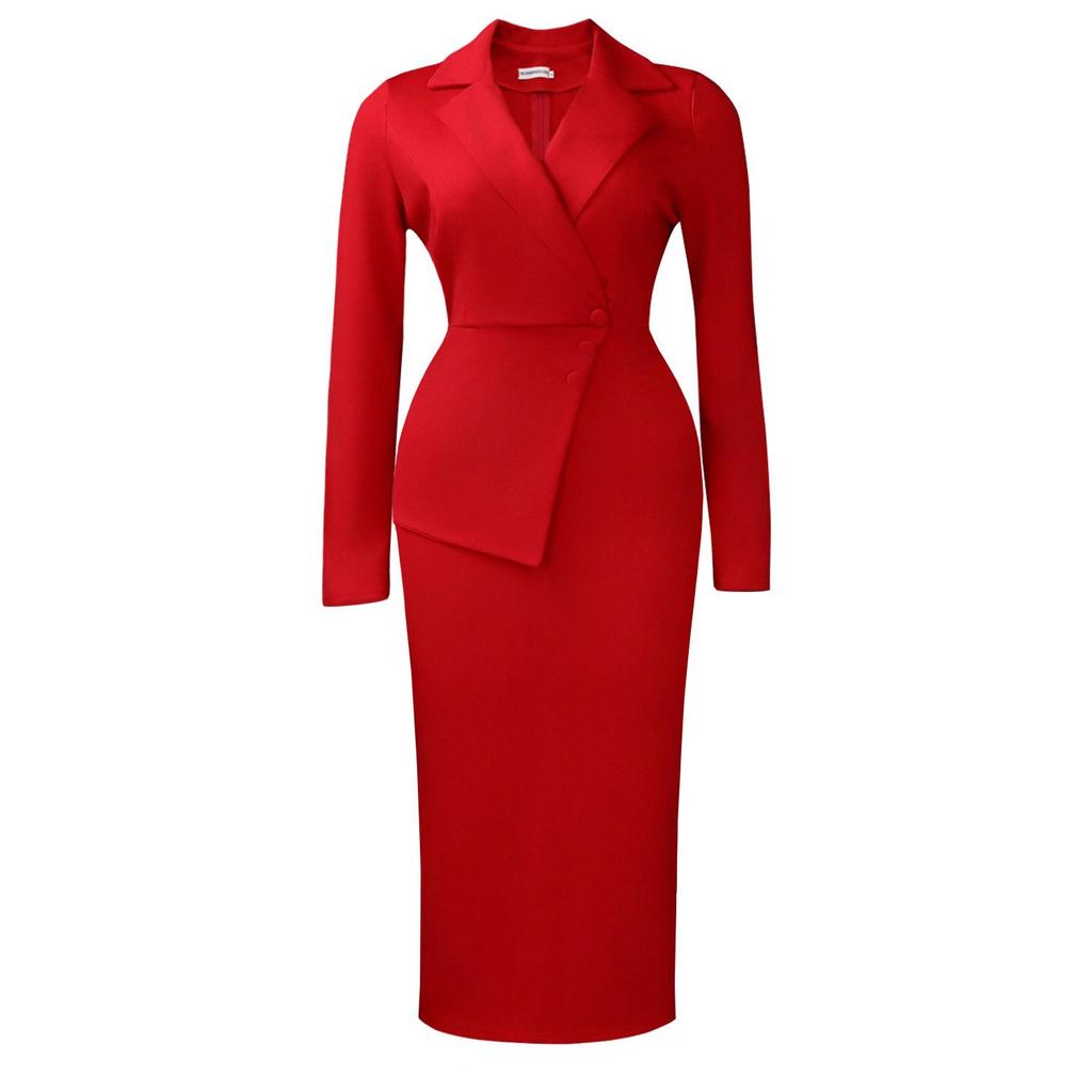 D615 Women's Elegant High-Waist African Dress - Spring 2026 Fashion