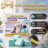 AMZ Washing Machine Cleaning Tablets Remove Hair Flocculation Impurities In the Inner Tube, Fresh and Clean Taste, Daily Household Use 12pcs