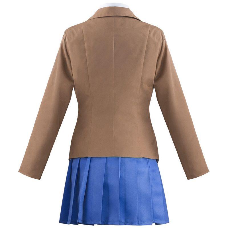 Halloween Performance Costume Monica Women's Costume Literature Club Heartbeat Club Cosplay Costume Monica Cosplay Costume