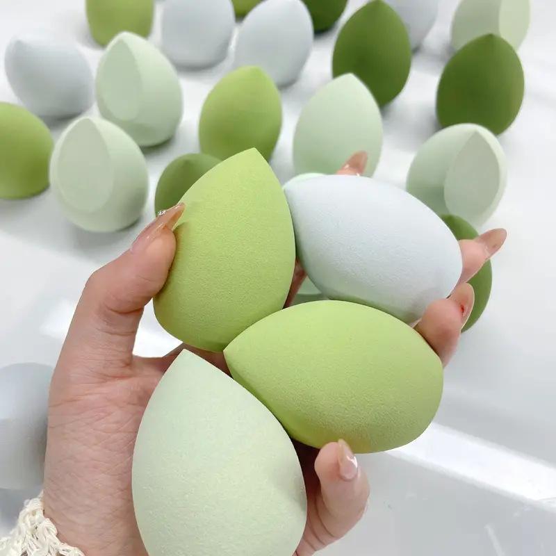 Gourd Water Drop Slanted Makeup Sponge Ultra Soft Sponge Dual-use Dry and Wet Beauty Sponge Makeup Sponge Yellow Oil Powder Puff