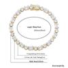 Unisex Hip Hop 6mm Zircon Tennis Bracelet: Round & Square Gradual Zircon Design