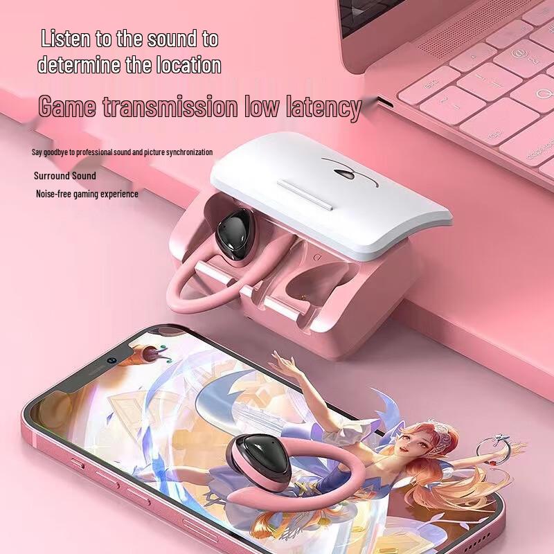 BALAMENG Cat-Shaped True Wireless Ear-Hook Headphones
