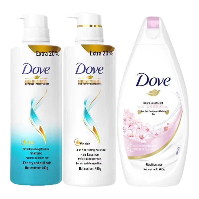 

Dove Nourishing & Moisturizing Hair and Body Care Set