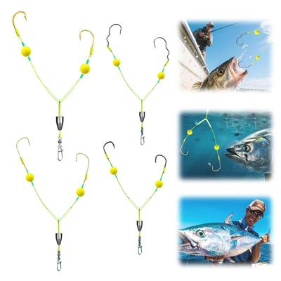 Flip The Fishing Hook, Reverse Bottom Line, Double Hook, One Tow, Two Reverse Bottom Fishing Groups, Reverse Bottom Fishing Hook Replacement