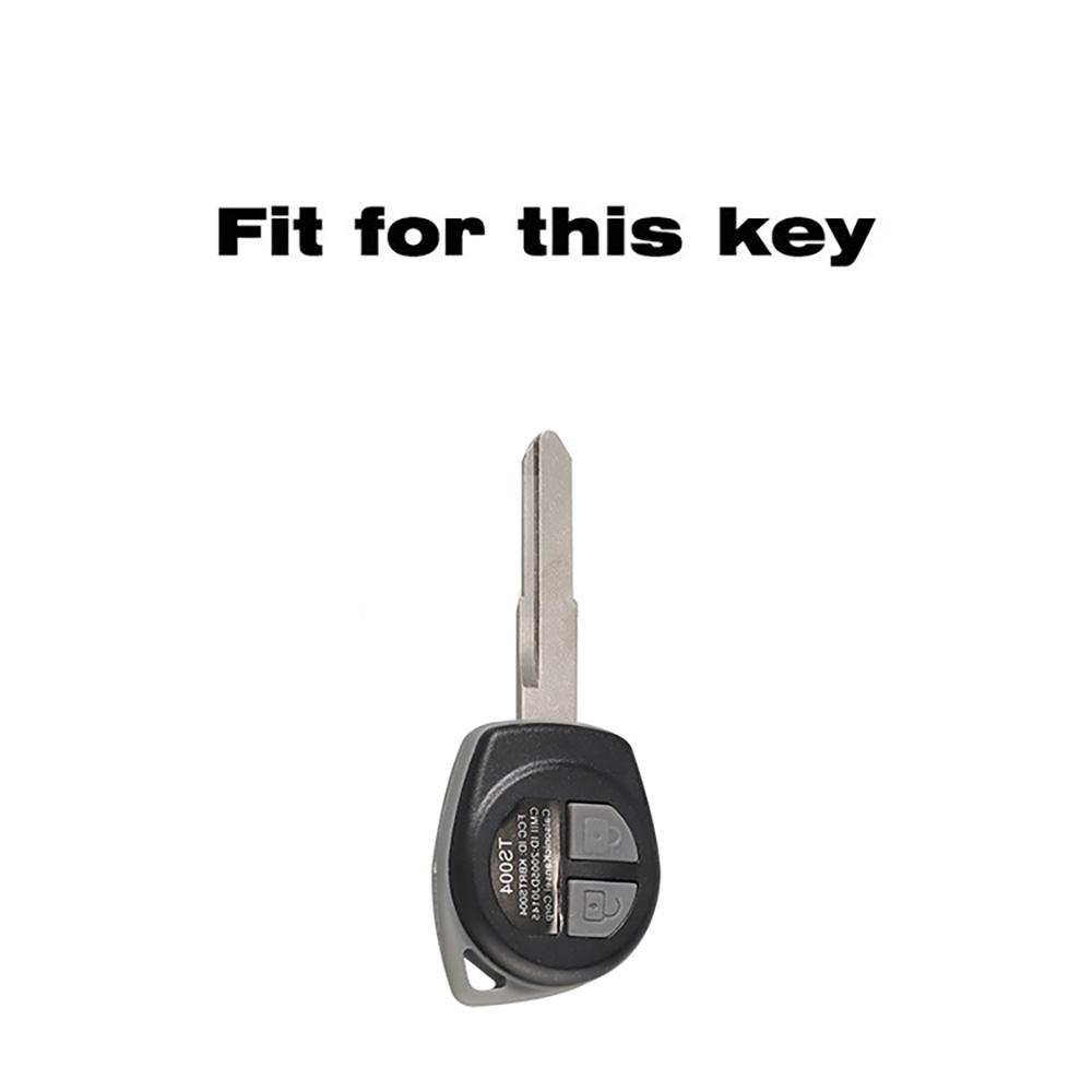 TPU Car Key Case Cover for Suzuki SX4 Swift Liana Vitara Jimny Alto Ignis Esteem 2 Buttons Auto Remote Shell Protect Accessories
