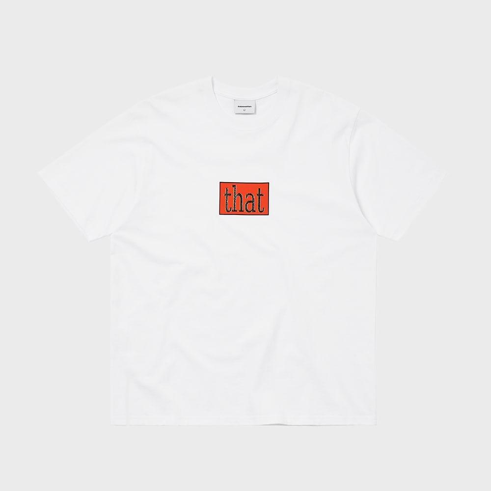 Эта футболка с логотипом ThIs Is Never That Glitched Белая M